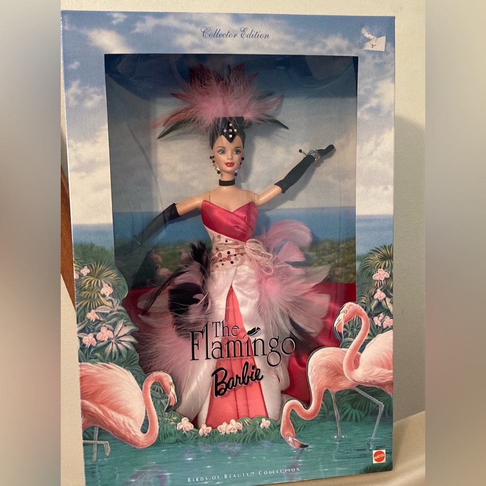 NIB Flamingo Pink Barbie